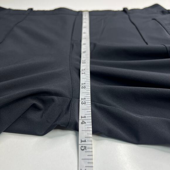 Athleta Women's Cargo Pull-on Black Athletic Pants Straight Let Casual Size 16 - Picture 5 of 9
